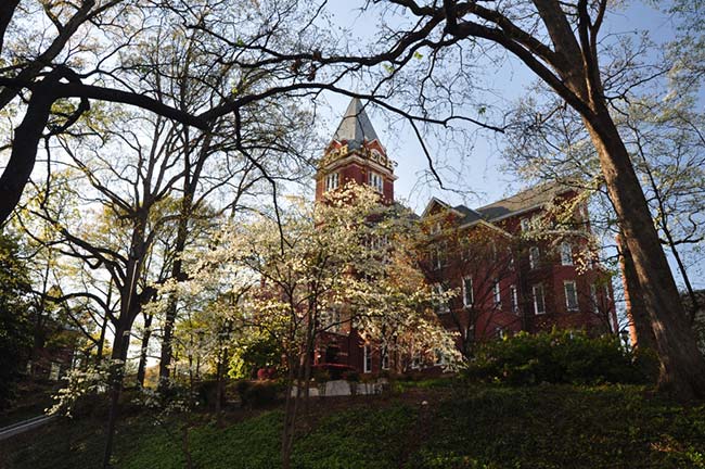 Hemphill with Tech Tower